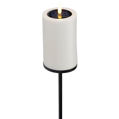 2. LAMPA ŚWIECA SOLARNA POCHODNIA LED