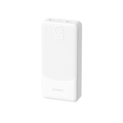 Powerbank Dudao K10 10000mAh  2.4A 2 x USB-A - biały