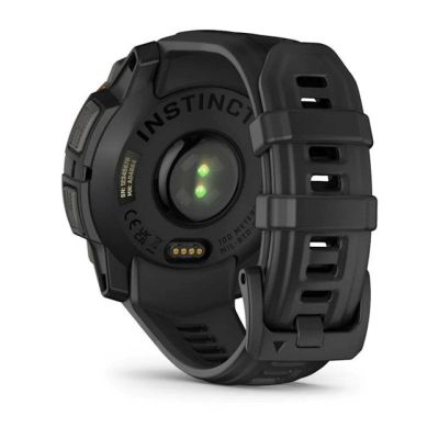 7. Garmin Instinct® 3 – 45 mm, Solar Zegarek Czarny