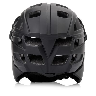 28. Kask rowerowy full-face Meteor Hydra S 51-55 cm czarny