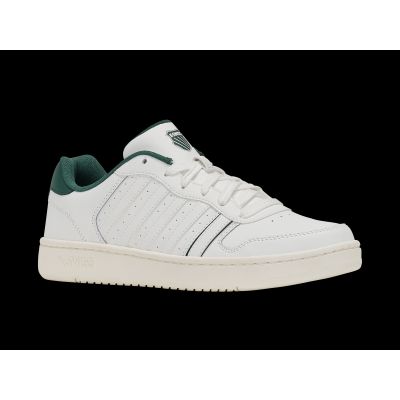 2. Sneakersy K-swiss COURT PALISADES BRIGHT WHITE/POSY GREEN/SNOW WHITE-M (06931-146-M)