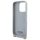 6. Etui BMW M Edition Carbon Stripe & Strap na iPhone 16 Pro Max - szare