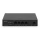 5. Digitus Przełącznik Gigabit Ethernet PoE, 4 porty PoE + 1 port uplink, dostępna moc zasilania PoE: 60 W
