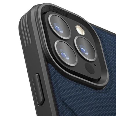 9. Etui UNIQ Transforma Magclick Charging na iPhone 14 Plus - niebieskie
