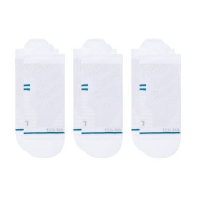 Skarpety biegowe Stance Athletic Tab 3 Pack - white rozmiar: m