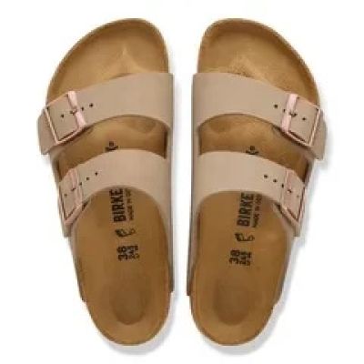 10. Klapki męskie brązowe Birkenstock Arizona Tabacco Brown narrow wąskie (0352203)