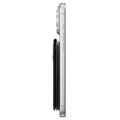 5. Magnetyczny portfel Spigen Slim Fold Tripod Wallet S314-2 MagSafe na telefon - czarny