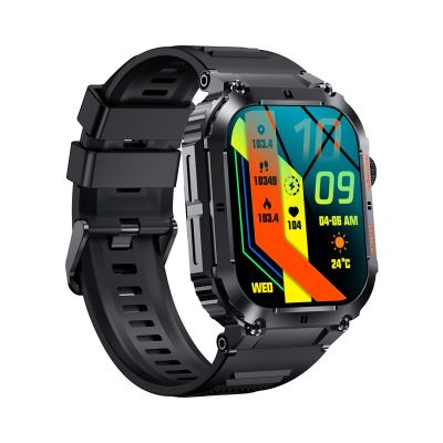 5. Smartwatch VELTORI VT200-1 Czarny Pasek Silikonowy