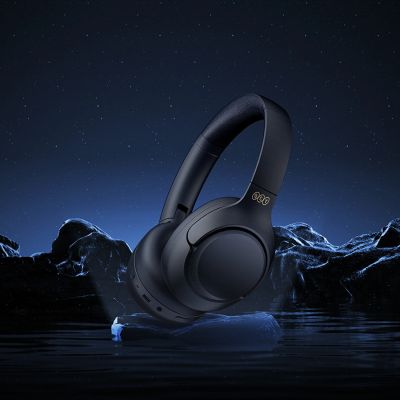 8. Słuchawki nauszne QCY H3 z ANC i Bluetooth 5.4 - czarne