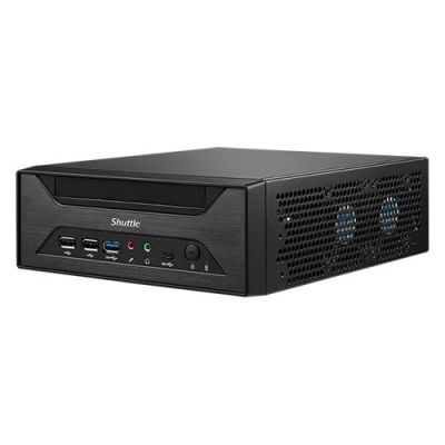 3. Shuttle Barebone slim XH610        SO-DDR4  black