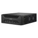 3. Shuttle Barebone slim XH610        SO-DDR4  black