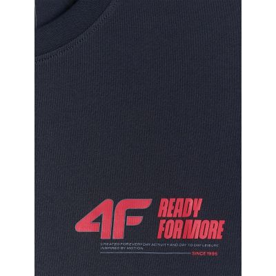 6. T-shirt regular gładki męski 4F 4FRSS26TTSHM3992-31S