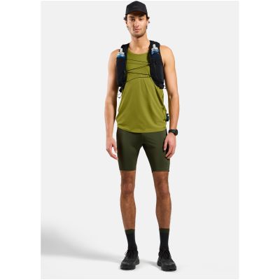 5. Spodenki  męskie ODLO Tights short X-ALP TRAIL CARGO zielone