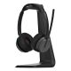 9. Zestaw słuchawkowy EPOS IMPACT 1061 ANC Bezprzewodowy Opaska na głowę Biuro/centrum telefoniczne Bluetooth Podstawka do ładowania Czarny