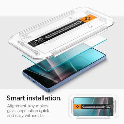 11. Szkło hartowane Spigen Glas.tR EZ FIT 2-pack na Samsung Galaxy S25 Ultra - przezroczyste