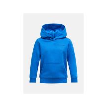 Bluza juniorska PEAK PERFORMANCE Jr Original Small Logo Hood kolor niebieski