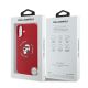 8. Etui Karl Lagerfeld Silicone Karl&Choupette Heads Ring MagSafe na iPhone 16 Plus - czerwone