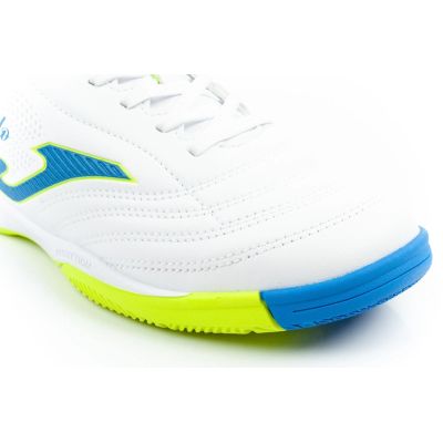 5. Joma buty sportowe piłkarskie Toledo JR 2602 halowe dziecięce białe