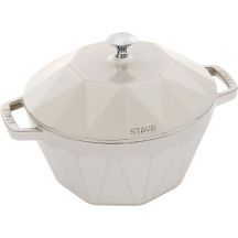 Garnek żeliwny STAUB LA COCOTTE diament 2.8 litra, truflowy