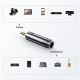 9. Ugreen adapter przejściówka audio z 3.5mm (męski) na 6,35mm mini jack (żeński) szary (AV168)
