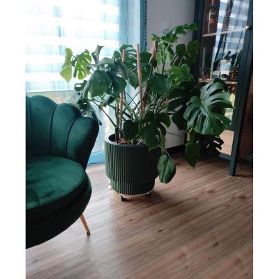 13. DONICZKA DO KWIATÓW MILLY ŚR 24CM MIEDZIANY