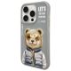 2. Etui Nimmy Cool&Cute 2.0 Bear na iPhone 15 Pro - szare