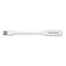 Activejet Lampka do komputera czytania USB 5V Biała