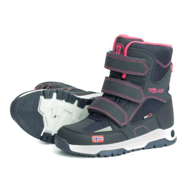 5. Wodoodporne buty zimowe Trollkids Kids Lofoten Winter Boots dla chłopca/dziewczynki (159-114)