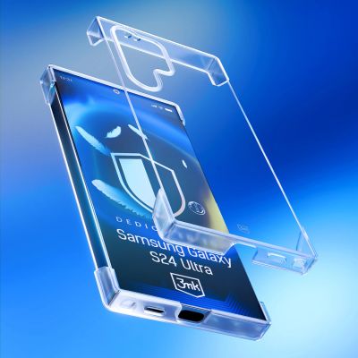 9. Etui 3mk Just20g Clear Case na Samsung Galaxy S24 Ultra - przezroczyste