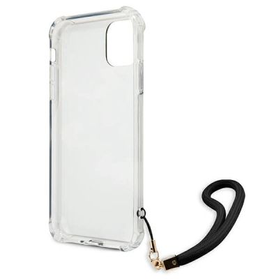 7. Etui Guess Camo Collection na iPhone 11 / Xr - czarne