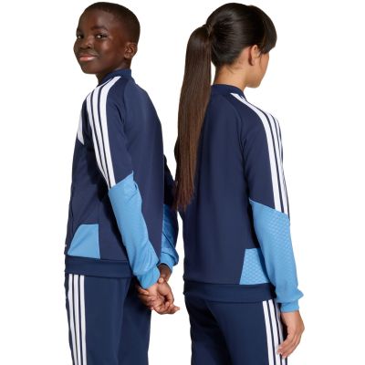 3. Bluza dla dzieci adidas Tiro 26 Competition Training granatowa JN2322