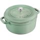 2. Garnek żeliwny okrągły STAUB 40508-707-0 - miętowy 6.7 ltr