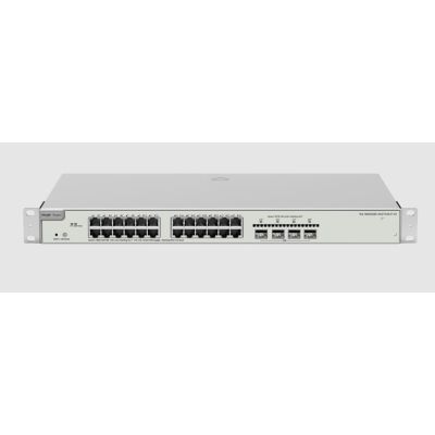 2. Ruijie Networks RG-NBS3200-24GT4XS-P-V2 przełącznik sieciowy Zarządzany L2+ Gigabit Ethernet (10/100/1000) Obsługa PoE Szary