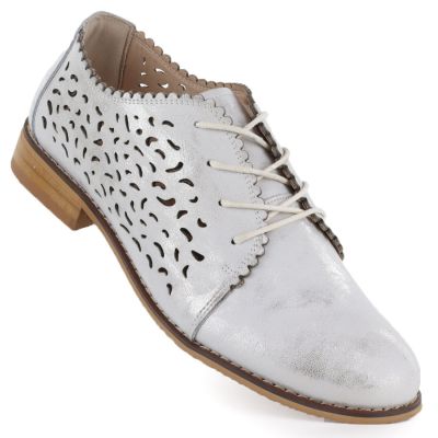 2. Botki z zamkiem ocieplane Potocki W WOL94B brązowe