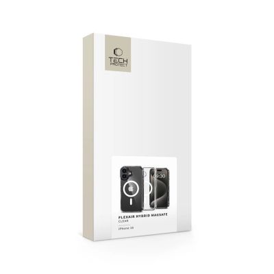 4. Etui Tech-Protect FlexAir Hybrid MagSafe na iPhone 16 - przezroczyste