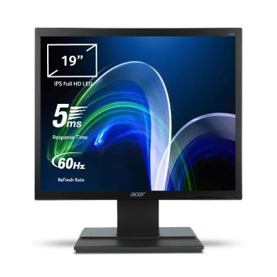 Acer V196L B monitor komputerowy 48,3 cm (19") 1280 x 1024 px SXGA LCD Czarny