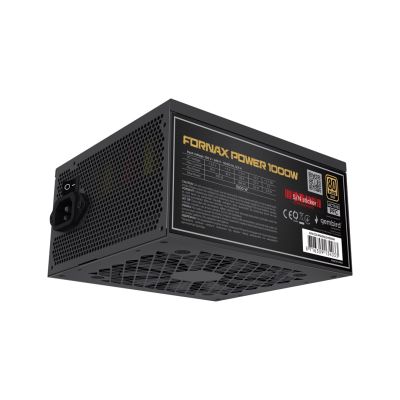 16. GEMBIRD ZASILACZ KOMPUTEROWY FORNAX POWER 1000W 80+ GOLD ATX, 1000W, AKTYWNE PFC, 12CM WENTYLATOR