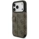 5. Etui Guess Book 4G Metal Logo na iPhone 18 Pro / 17 Pro - brązowe