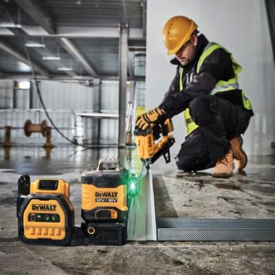 9. DeWALT DCE089NG18-XJ niwelator obrotowy Niwelator liniowy 50 m