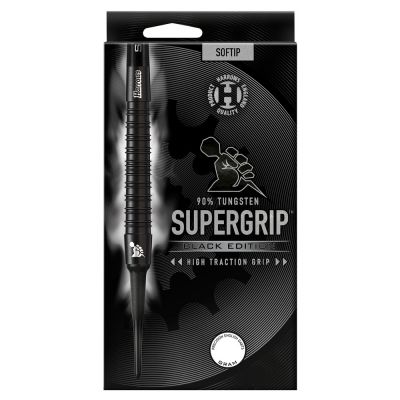 5. Rzutki Harrows Supergrip Black 90% softip