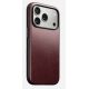 Nomad Modern Leather Case pokrowiec na telefon komórkowy 16 cm (6.3") Bordowy