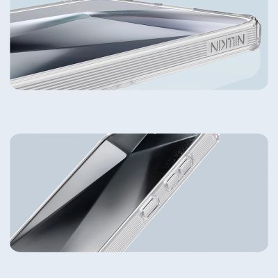 14. Etui Nillkin Nature TPU Pro Magnetic Case z MagSafe na Samsung S25 - białe