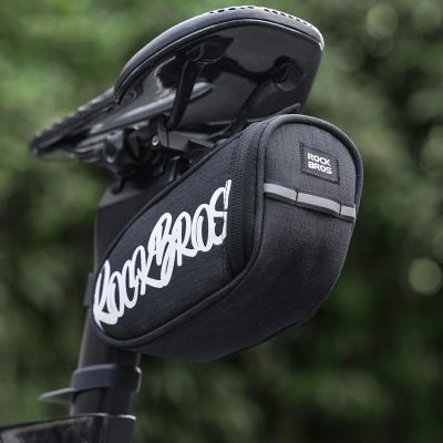 2. Torba rowerowa Rockbros G007 Flash Journey podsiodłowa 0.8 l - czarna