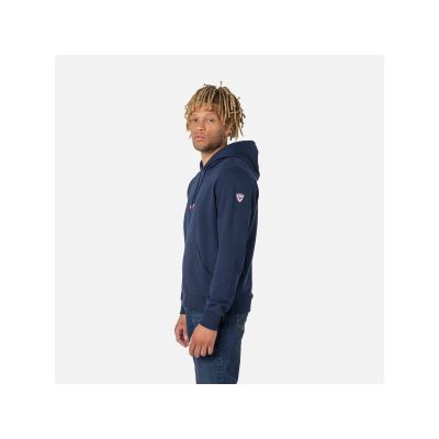 10. Bluza Rossignol LOGO SWEAT HOOD FL granatowy