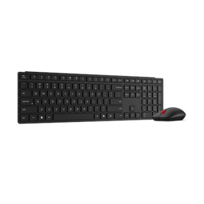 6. Lenovo 4X31S04848 klawiatura Dołączona myszka Biuro RF Wireless + Bluetooth Belgijski Czarny