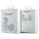 7. Słuchawki Bluetooth Guess Iridescent 4G Printed Logo TWS + stacja dokująca - białe
