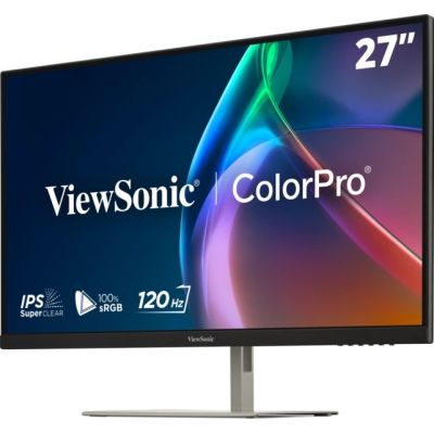6. Monitor ViewSonic 27" VP2766-2K IPS QHD 120Hz HDMI HUB głośniki