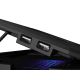 9. GENESIS Oxid 850 podkładka chłodząca do laptop 43,9 cm (17.3") 2500 RPM Czarny