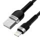 3. Kabel Wozinsky WNBAL2 USB-A / Lightning 2.4A 2 m - czarny