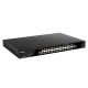 D-Link DGS-1520-28MP/E łącza sieciowe Zarządzany L3 Gigabit Ethernet (10/100/1000) Obsługa PoE 1U Czarny